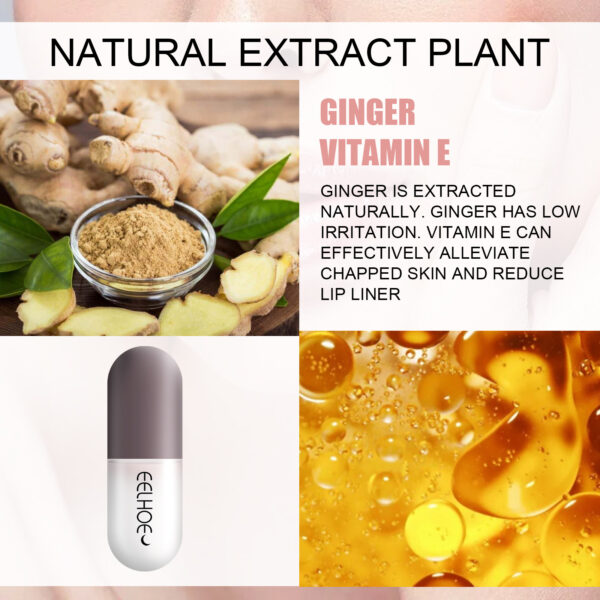 Day And Night Lip Moisturizing Capsule, Hydrates Increases Lip Elasticity And Volumizes Lip Duller Lip Plump Lip Liquid