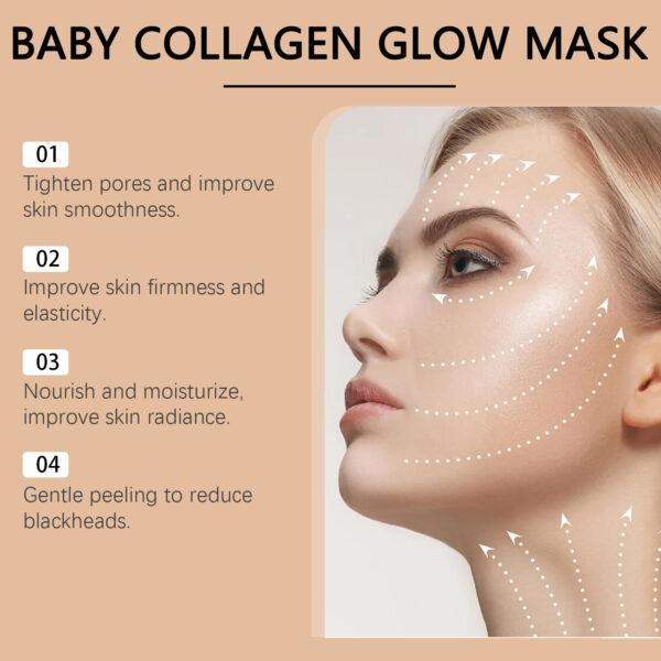 Collagen Peel Peel Mask Moisturizes, Hydrates, Moisturizes, Anti-Wrinkle And Brightening Skin Peel Mask