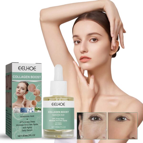 Collagen Anti-Aging Serum, Hydrates Reduces Fine Lines And Firming Skin Care Essence