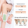 Hair Remove Wax Strips, Gentle Portable Fast Clean Tear Hair Removal Smooth Wax Strips