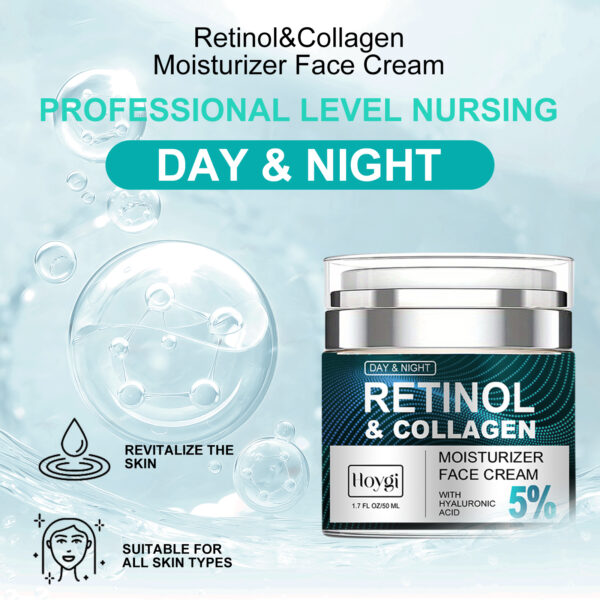 Retinol Care Cream, Brightening, Moisturizing, Tender, Firming And Smoothing Skin Cream For Fine Lines And Wrinkles