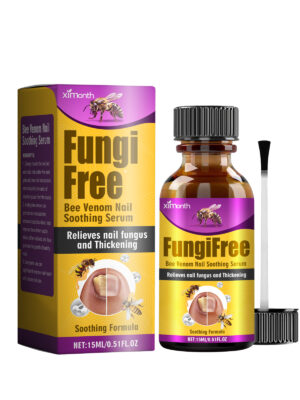 548758883 Bee Venom Grey Nail Care Solution For Hand And Foot Nails Cleansing Nutrition Repair Brightening Rotten Nails Thickening