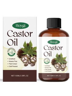 Organic Castor Oil Body Skin Nourishing Hydrating Brows Hair Hydrating Massage Oil