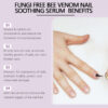 Bee Venom Grey Nail Care Solution For Hand And Foot Nails Cleansing Nutrition Repair Brightening Rotten Nails Thickening