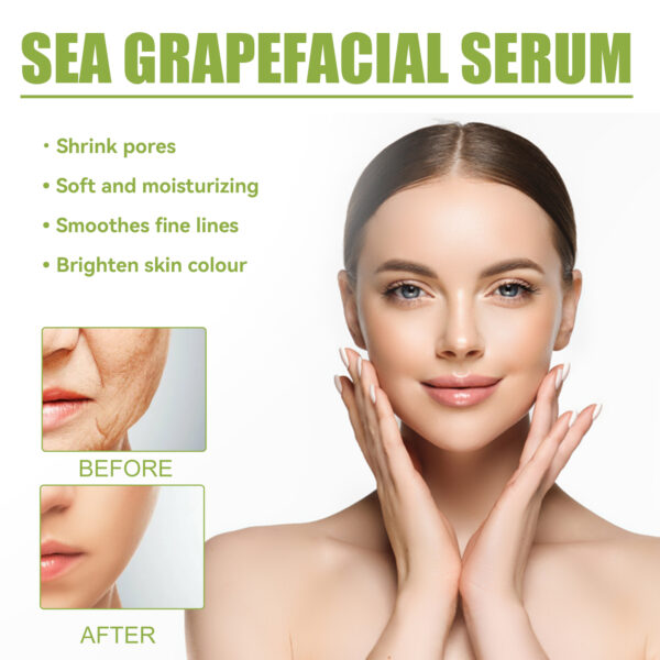 Sea Grape Multi-Skin Anti-Wrinkle Essence Reduces Wrinkles, Anti-Aging And Firming Facial Skin