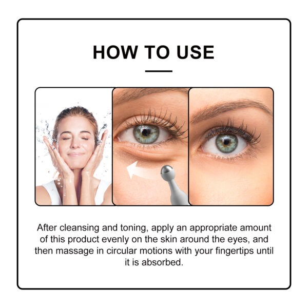 548826873 Eye Roller Eye Cream Ball Massage To Reduce Fine Lines, Bags, Puffiness And Dark Circles Around The Eyes