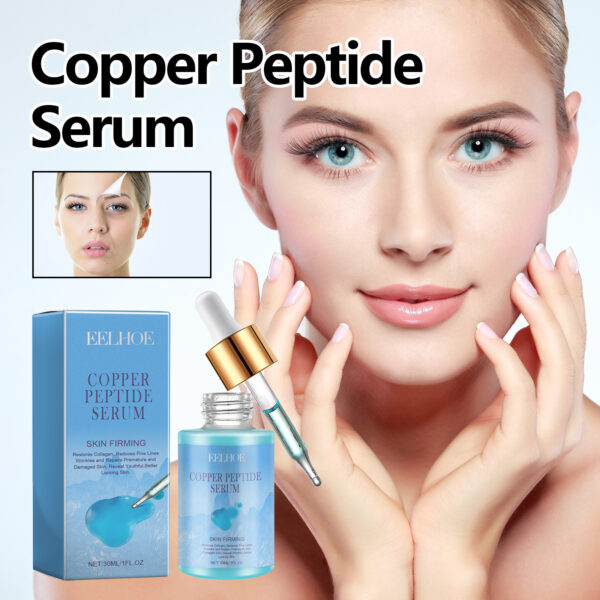 Copper Peptide Serum, Fade Out Fine Lines Moisturize Skin Firming Bright Spots And Delicate Pores