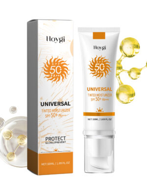 Tinted Moisturizer, Outdoor UV Protection Brightening Skin Hydrating Protective Cream