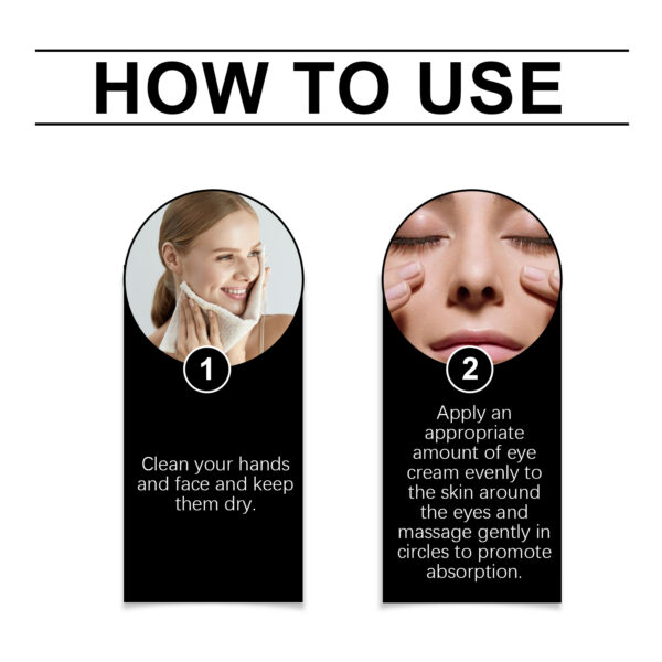 Firming Eye Cream Improves The Skin Around The Eyes Soft And Smooth, Moistens The Fine Lines Around The Eyes And Reduces The Firmness