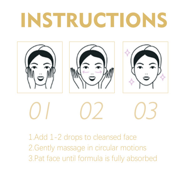 Golden Age Essence Lightening Fine Lines, Firming Skin, Hydrating And Moisturizing Face Essence